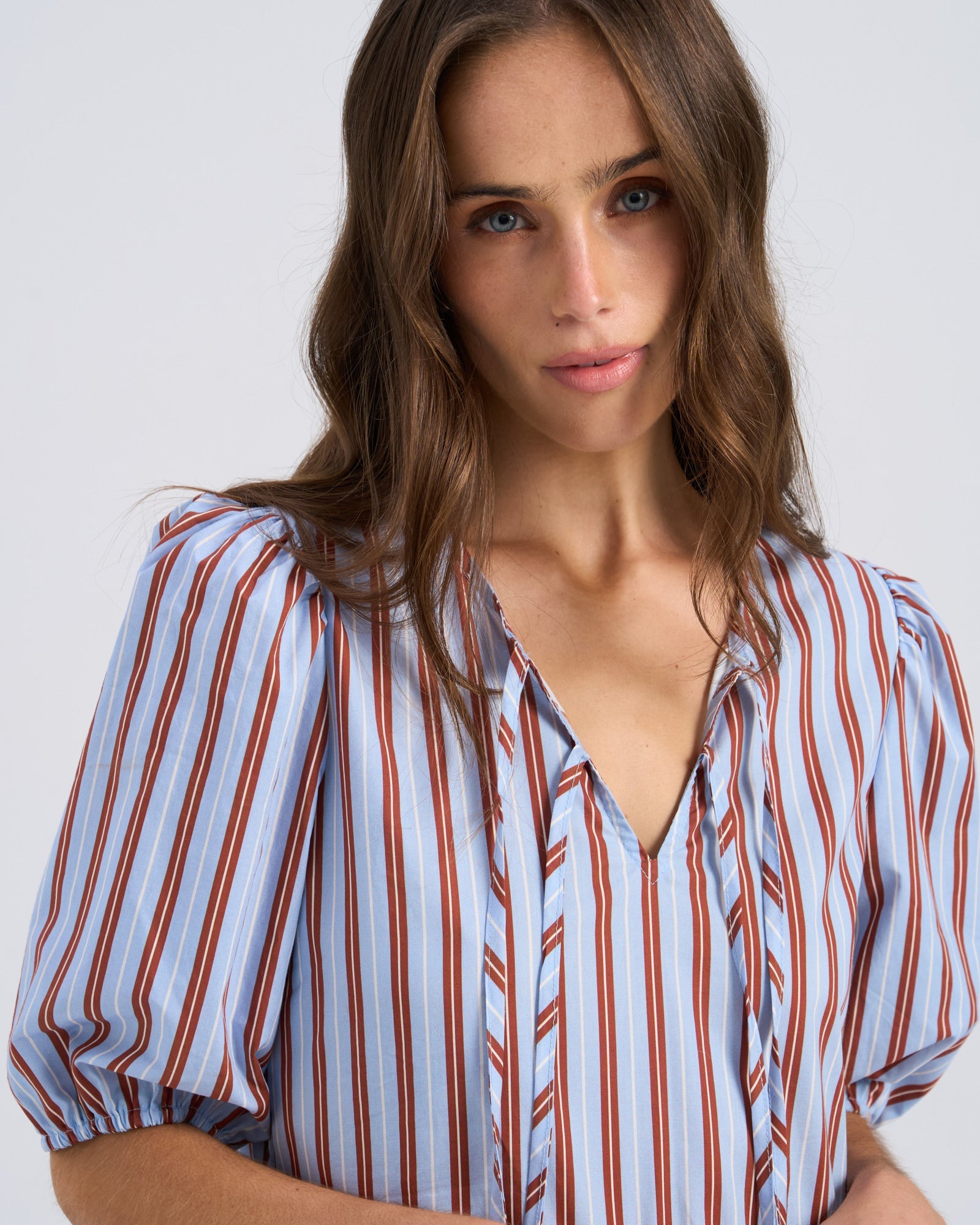 VMISLA STRIPED MAXI DRESS